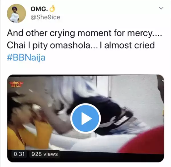 Mercy And Frodd Cry As Diane Is Evicted From BBNaija